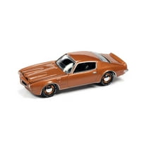 1972 Pontiac Firebird Formula, Anaconda Gold Poly - Johnny Lightning JLCG026/48B - 1/64 Scale Diecast Model Car