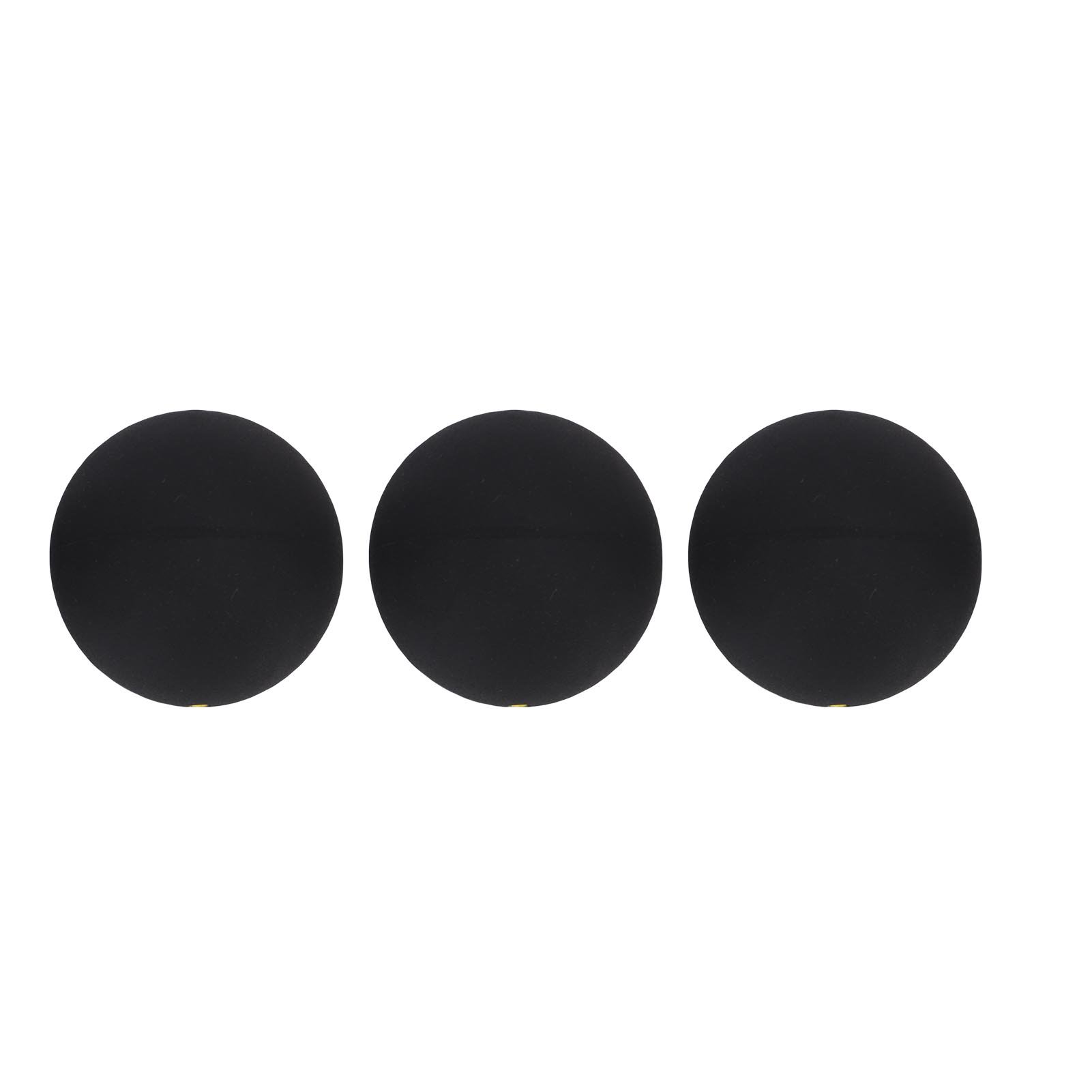 Sorven Sports SquashSquash 3pcs Squash Ball Elastic Rubber Professional Squash Ball for Training Practice Competition