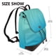 thumbnail image 2 of Fotbe Teal Turquoise Mochila Bolso con Estampado para Mujer, Mochila Antirrobo de Nylon Impermeable, Bolsa Ligera de Hombro, 2 of 4