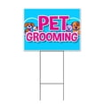 thumbnail image 1 of Pet Grooming Dog (18" x 24") Yard Sign, Includes Metal Step Stake, 1 of 6