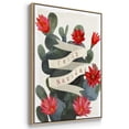 thumbnail image 3 of Desert Christmas Cactus I - Framed Gallery Wrapped Holiday Canvas - 25 x 37 - Natural Wood Frame, 3 of 8