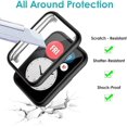 thumbnail image 2 of ALMNVO Cover for Huawei Watch Fit 2 Case Smartwatch Plated Accessories TPU Bumper All-Around Screen Protector Huawei Watch Fit/new Case -Transparent, 2 of 6