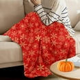 thumbnail image 6 of Xuniizn Christmas Blanket for Couch, Soft Christmas Throw Blanket, Warm Thicken Flannel Sherpa Blanket Microfiber Machine Washable for Bedroom, Fleece Blanket, Christmas Decorations for Home, 6 of 7
