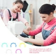 thumbnail image 3 of HORIALENCE 125Pcs Assorted Color Plastic Sewing Bobbin Clips Bobbin Holder Sewing Thread Fixing Tools, 3 of 8
