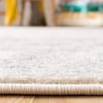 thumbnail image 4 of Safavieh Tulum Collection TUL271A Boho Moroccan Distressed Area Rug, 5' 3" x 7' 6", Ivory/Grey, 4 of 6