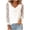 White, variant on Long Sleeve Tops for Women Trendy Lace Patchwork Piled V Neck Elegant Shirts Loose Fit Dressy Casual Solid Color Top Fashion Clothes Top Black ,L