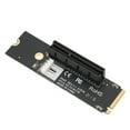 thumbnail image 1 of M.2 To PCI-E X4 Riser Card, Guaranteed Strength Anti Interference Ability NGFF To PCI-E  for Signal Transmission for Transfer Data, 1 of 7