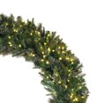 thumbnail image 3 of Vickerman Cashmere 72" Artificial Prelit Christmas Wreath with Clear Lights, 3 of 7