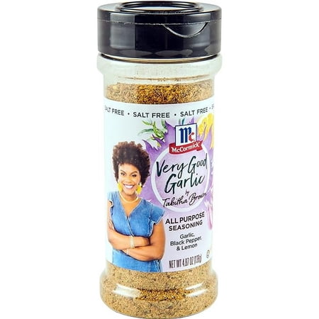 McCormick Very Good Garlic KEF28 All Purpose Seasoning by Tabitha Brown 4.87 oz