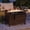 Brown, variant on Sunmthink 42" Propane Fire Pit Table 50,000 BTU Steel Gas Fire Table with Waterproof Cover,Black