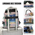 thumbnail image 3 of FORMRS Mini Backpack Purse for Women Quilted Travel Daypack Casual Shoulder Bag, Colorful Seaside, 3 of 7