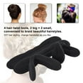 thumbnail image 4 of 4 Pcs/ensemble Outil de Coiffure pour Filles Femmes Chignon pour Rouleau Éponge Coiffures Pince à Cheveux 2 Grandes & 2 Petites, 4 of 5