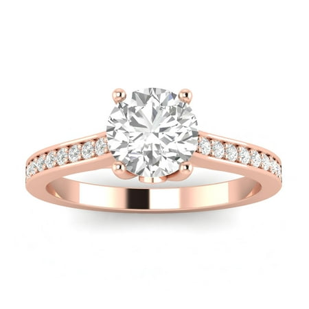 3/4ctw Diamond Engagement Ring in 10k  Rose Gold