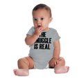 thumbnail image 4 of The Snuggle Is Real Humor Pun Cute Romper Boys or Girls Infant Baby Brisco Brands 18M, 4 of 6