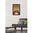 thumbnail image 2 of NFL San Francisco 49ers - S. Preston Mascot Sourdough Sam 20 Wall Poster, 14.725" x 22.375", Framed, 2 of 3