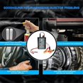 thumbnail image 3 of Probador de Inyectores de Combustible Mejorado y Herramienta de Limpieza : Prueba Dos Inyectores Simultáneamente Modo de Accionamiento de Potencia de 8 Pulsos, 3 of 5