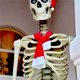 thumbnail image 5 of 12 Foot Skeleton Christmas Outfits Scarf And Santa Hat With DrawstringAdhesive For Heavy Secure 12 FT Skeleton Accessories For Christmas Decorations, 5 of 8