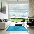 thumbnail image 7 of Ahgly Company Machine Washable Indoor Rectangle Transitional Blue Area Rugs, 5' x 7', 7 of 7