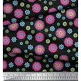 thumbnail image 3 of Soimoi Poly Georgette Fabric Flower Artistic Fabric Prints by Yard 42 Inch Wide, 3 of 3