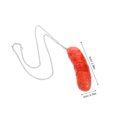thumbnail image 2 of WHAMVOX Bijoux de Hot-Dog Pendentif Saucisse Rôtie Design Réaliste Accessoires d'Habillage pour Rassemblements 1 Pcs, 2 of 8