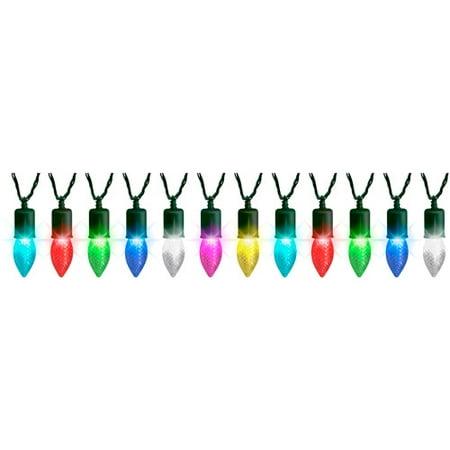 Christmas Light Shows In Oklahoma 12-Count Color Changing Light Show String Christmas Lights, Multi-Color ()