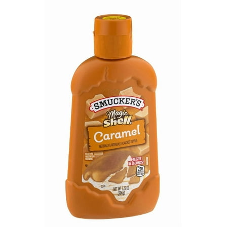 Smucker,S, Magic Shell, Caramel, 7.25Oz Bottle (Pack Of 2)
