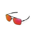 thumbnail image 4 of Walleva Fire Red Polarized Replacement Lenses for Oakley Deviation Sunglasses, 4 of 6