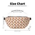 thumbnail image 3 of Naloa Cute Squirrel Print Running Belts for Men Women,Running Fanny Pack with 2-Zipper Pockets,Waterproof Waist Pack for Travel Hiking Running Outdoor Sports, 3 of 8