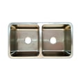 thumbnail image 1 of Fregadero Tarja Submontar Doble Tina Acero Inox Cal 22 Cuadr, 1 of 4
