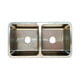 thumbnail image 1 of Fregadero Tarja Submontar Doble Tina Acero Inox Cal 22 Cuadr, 1 of 4