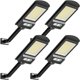 thumbnail image 1 of ENGREPO Luces Solares Exteriores, 168 LED 1000 L&uacute;menes L&aacute;mpara Solar con Sensor de Movimiento, Impermeable IP65 de Iluminaci&oacute;n Segura. 4 Paquete, 1 of 8