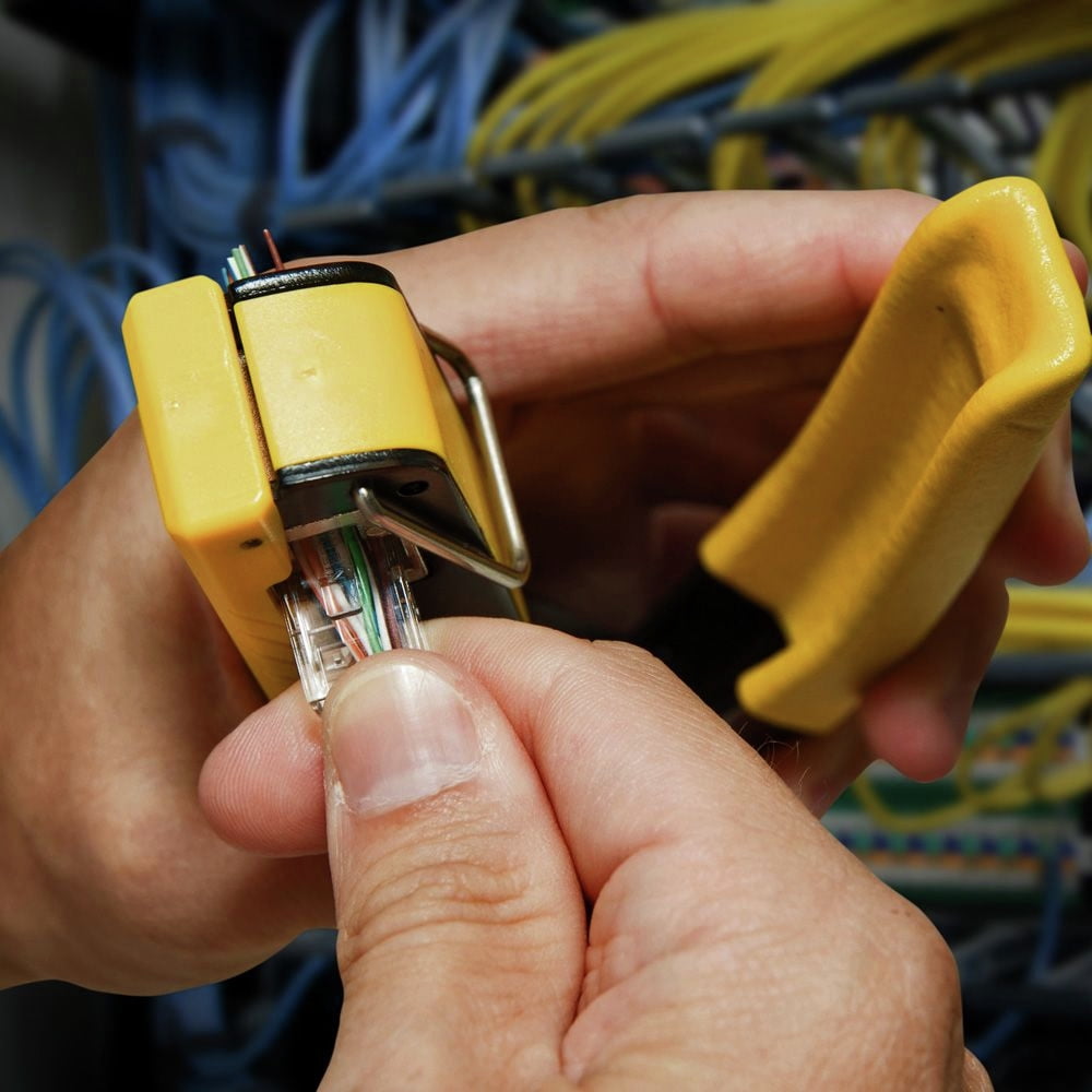 Klein Tools Compact Pass Thru Modular Crimper