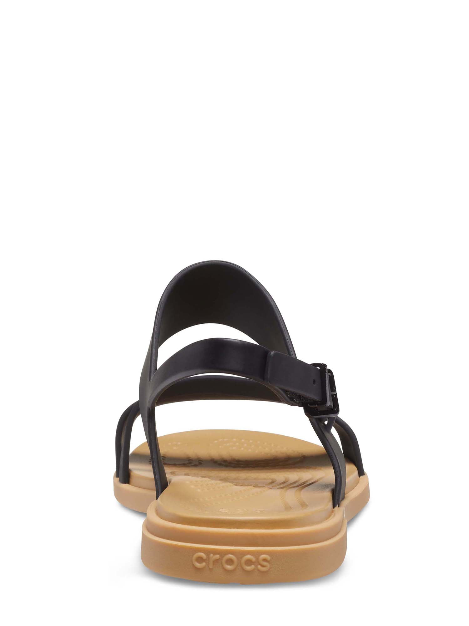 Womens Sandals Crocs Tulum Toe Post Sandal Black Buy Women's Tulum