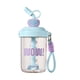 thumbnail image 2 of Vaso de agua con proteína en polvo para mezclar de 580 ml | Vaso de plástico para mezclar con pajita antigoteo | Botella de viaje portátil de gran capacidad para estudiantes, empleados admin, 2 of 4