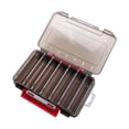 thumbnail image 4 of S SERENABLE Double Sided Baits Box 14 Grids Lightweight Container Baits Management Visible black, 4 of 9