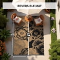 thumbnail image 2 of Tapis d'Extérieur Tapis de Patio Tapis de Camping RV Tapis de Pique-Nique Tapis de Plage Extérieur pour Patio Terrasse Balcon Arrière-Cour Réversible Portable Tapis Extérieur Floral, 2 of 6