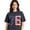 M, variant on Patriotic Shirts 4th of July Outfits for Women USA 76 Short Sleeve Red White and Blue Shirts American Flag Summer Tops M