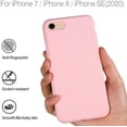 thumbnail image 3 of Entronix Funda de Silicona para iPhone 7/8, Suave Al Tacto, Antiarañazos y Antigolpes, Color Rosa Claro, 3 of 9