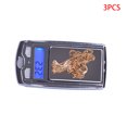 thumbnail image 1 of 3 Pieces 200g/0.01g Car Key Design Electronic LED Display Scales Mini Jewelry Pocket Palm Digital Weight Balance, 1 of 9