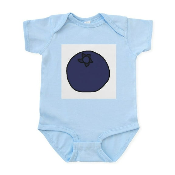 CafePress - Tasty Blueberry Infant Creeper - Baby Light Bodysuit, Size Newborn - 24 Months