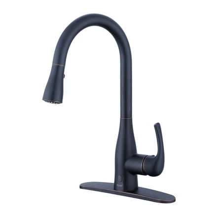 Bio Bidet FLOW Motion Touchless Kitchen Faucet in Oil Rubbed Bronze Finish