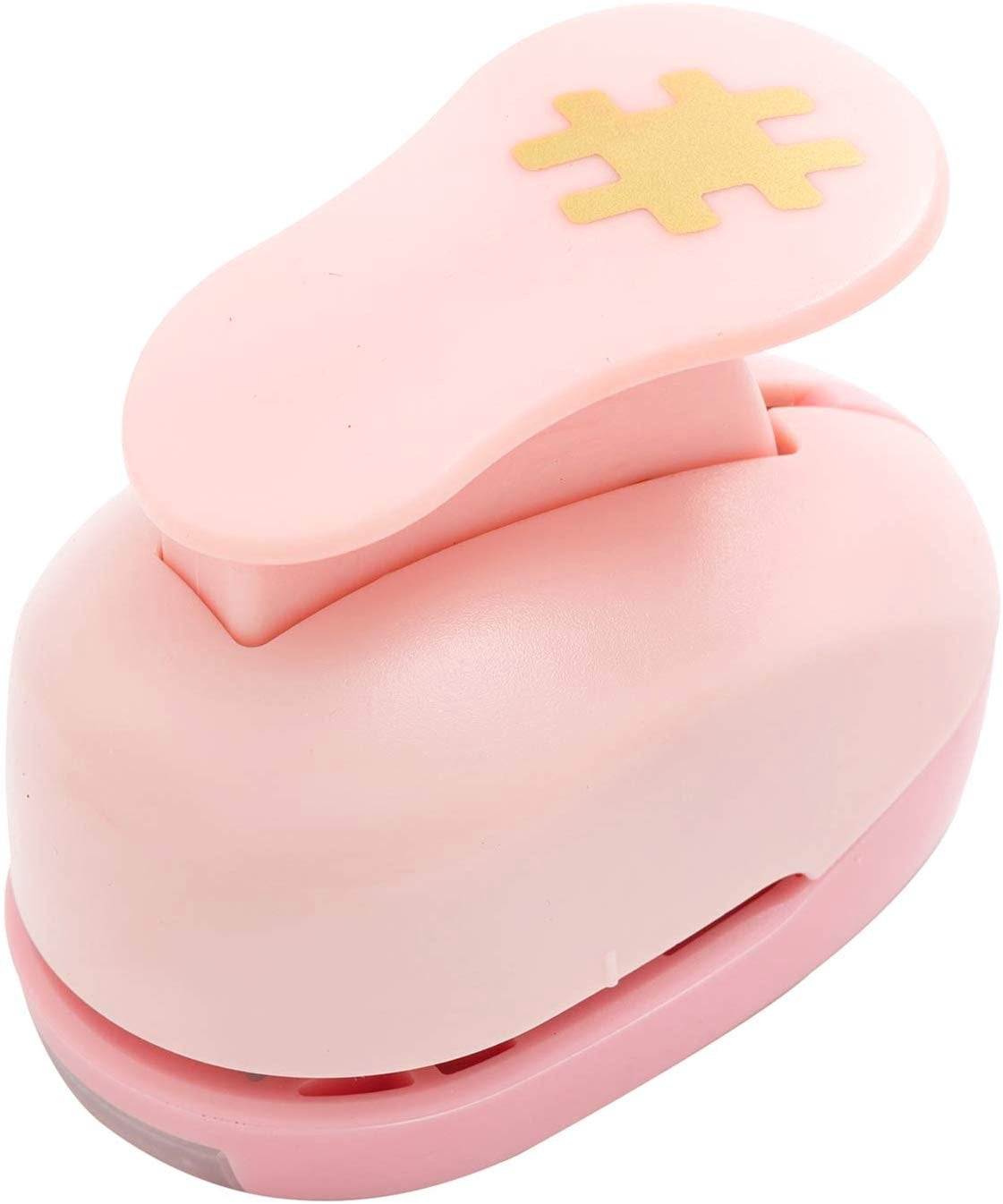 American Crafts Dear Lizzy Hashtag Paper Punch - It's All Good Collection, Scrapbooking Tool - 1 Piece