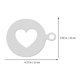 thumbnail image 2 of 2 plantillas de café de metal para hacer espuma de leche, capuchino y latte., 2 of 5