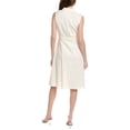 thumbnail image 2 of Nanette Nanette Lepore womens  Button Front Midi Dress, 8, White, 2 of 3