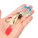 thumbnail image 3 of Cebo de pesca de calamar artificial luminoso, cebo realista con anzuelo, accesorio para aparejos de pescaTY-08, rosa luminoso, 3 of 5