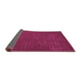 thumbnail image 2 of Ahgly Company Indoor Round Abstract Purple Contemporary Area Rugs, 8' Round, 2 of 4