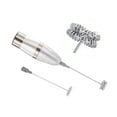 thumbnail image 6 of Double-layer Electric Milk Frother Handheld Stainless Steel Milk Maker Drink Mixer For Coffee Latte Cappuccino Hot Chocolate, 6 of 8