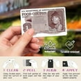 thumbnail image 3 of 4 Pcs Funny Food Coupon Credit Card Skin - EBT Card Cover Sticker, Tyrone Biggums Debit Card Sticker for Transportation, Key, Bank Card - No Bubble, Slim, Waterproof Food Stamp Card Cover, 3 of 7
