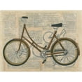 thumbnail image 3 of Zarris, Chariklia 14x12 Black Modern Framed Museum Art Print Titled - Tour by Bicycle II, 3 of 5