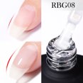 thumbnail image 1 of BORN PRETTY PRO 1 Bottle 15ml Rubber Base Gel Semi Permanent Milky Pink Self-leveling Gel Varnish Soak Off UV LED Nail Gel Gong Bohan LED, 1 of 2